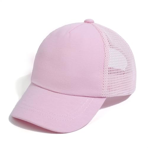 YAMEE Baseballkappe Kinder Mesh UV-Schutz,Baseball Cap Sommer Jungen Mädchen,Baby Sonnenmütze Faltbar Atmungsaktiv,Sonnenhut Kinderhut 0-5 Jahre von YAMEE