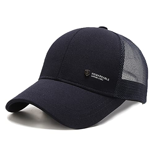 YAMEE Basecap Herren Sommer Mesh,Baseball Cap Sommer Cap Herren,Baseballkappen Sommermütze Herren Sonnenhut für Draußen Sport(Kopfumfang: 56-60cm) von YAMEE