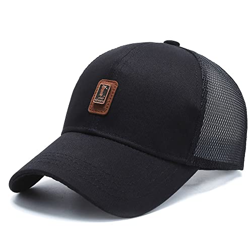 YAMEE Basecap Herren Sommer Mesh,Baseball Cap Sommer Cap Herren,Baseballkappen Sommermütze Herren Sonnenhut für Draußen Sport(Kopfumfang: 56-60cm) von YAMEE