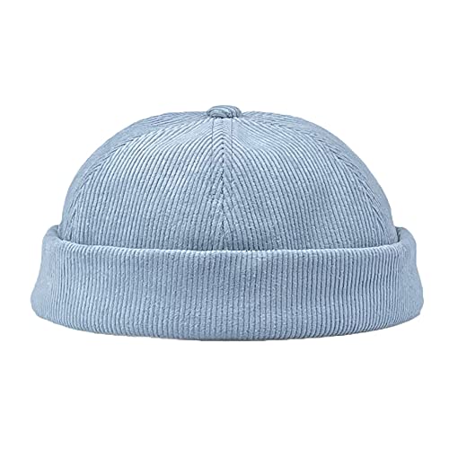 YAMEE Cap Herren Hut Damen Docker-Cap Unisex Docker Mütze Hafenmütze Seemannsmütze Herrenhut Bikercap Hat Wandermütze Seemannskappe（Kappenumfang：56-58cm） von YAMEE