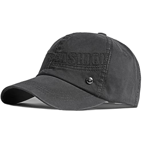 YAMEE Denim Baseball Cap Herren Damen,Basecap Sonnenhut Unisex Sportkappe,Baseballkappen Herren für Outdoor-Aktivitäten Angeln,Camping von YAMEE