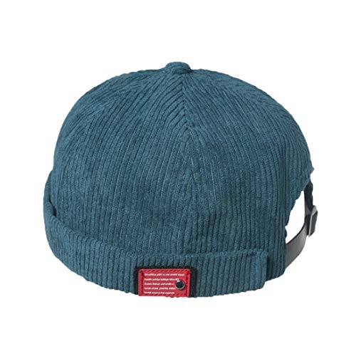 YAMEE Docker-Cap Herren Docker Mütze Damen Seemannsmütze Hafenmütze Herrenmütze Bikercap Hat Wandermütze Dockercap Kopfbedeckung Seemannskappe （Kopfumfang Größenverstellbar） von YAMEE