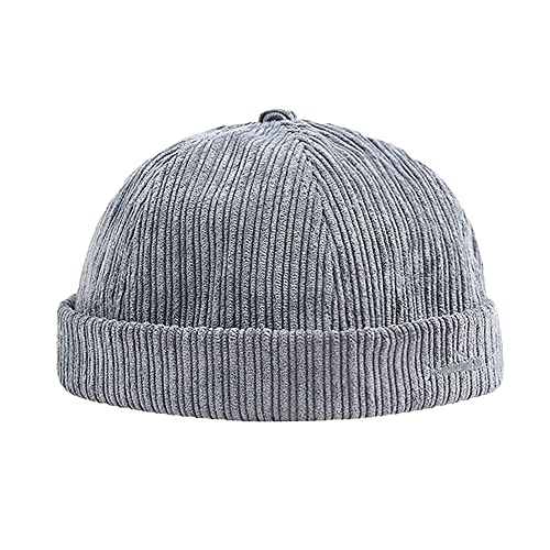 YAMEE Docker-Cap Herren Docker Mütze Damen Seemannsmütze Hafenmütze Herrenmütze Bikercap Hat Wandermütze Dockercap Kopfbedeckung Seemannskappe （Kopfumfang Größenverstellbar） von YAMEE