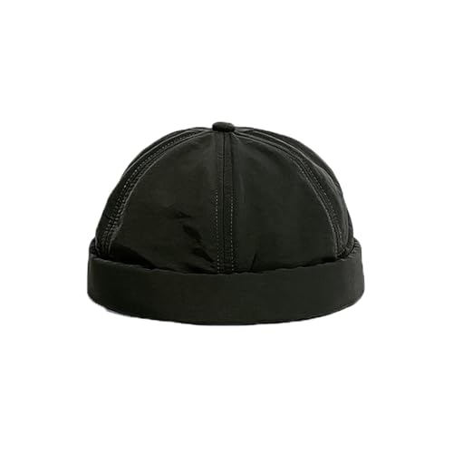 YAMEE Docker Cap Herren Leicht Schnelltrocknend,Docker-Mütze Herren Wasserdicht,Beanie Herren Weich,Matrosenmütze Unisex Atmungsaktiven,Seemannsmütze Herren Retro,Hafenmütze（Kappenumfang：56-58cm） von YAMEE