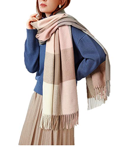 YAMEE Schal Damen winter XXL Karo Winterschal herbst Damen Schultertuch Weiche Schals Frauen Deckenschal Poncho kariert Langer Schalcape Deckenschal 70CM*180CM YAMEE Schal Damen winter XXL Karo Winterschal herbst Damen Schultertuch Weiche Schals Frauen Deckenschal Poncho kariert Langer Schalcape Deckenschal 70CM*180CM von YAMEE
