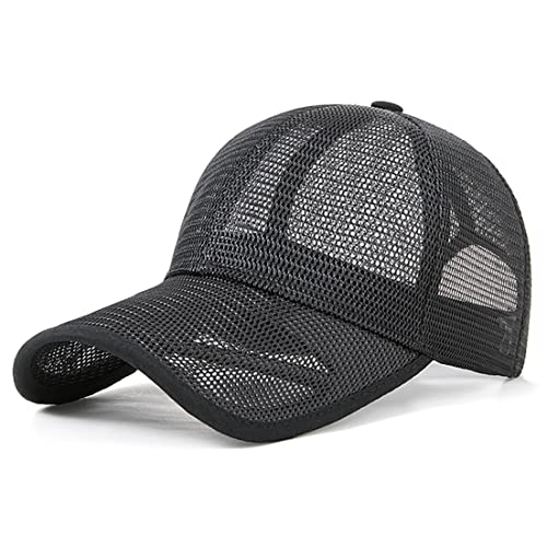 YAMEE Sommermütze Herren Damen Baseball Cap,Sommercap Unisex Mesh Basecap Sonnenschutz Kappe,Baseballmütze Atmungsaktives Sporthut für Herren und Damen YAMEE Sommermütze Herren Damen Baseball Cap,Sommercap Unisex Mesh Basecap Sonnenschutz Kappe,Baseballmütze Atmungsaktives Sporthut für Herren und Damen von YAMEE