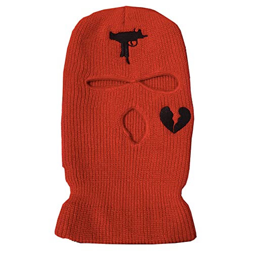 YAMEE Sturmhaube Herren Damen,Balaclava - 3-Loch Sturmmaske,Vollmaske Skimütze Wintermütze Strickmaske Vollgesichtsabdeckung für Outdoor Radfahren Skifahren von YAMEE