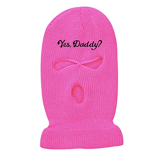 YAMEE Wintermütze Balaclava Damen Herren 3-Loch-Vollmasken-Skimaske Warme,Winter-Sturmhaube für Outdoor-Sportarten,Beanie Sturmmaske strickmütze Herren von YAMEE