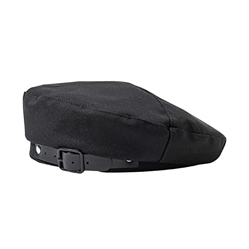 YAMEIZE Baskenmütze Barett Belt für Damen - Klassischen French Stil Adjustable Mütze Retro Beret Cap Gürtel Vintage Autumn Winter Fahren Einkaufen von YAMEIZE