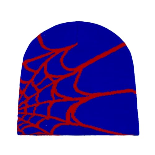 YAMEIZE Beanie Scream Strickmützen für Damen - Herren Beanie Mütze Slouchy gestrickt Hut Winter Skull Cap Gothic Warm Hut Outdoor von YAMEIZE