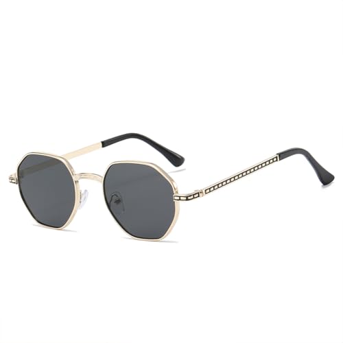 YAMEIZE Metall Kleine Runde Randlose Sonnenbrille - für Damen Herren Trendy UV400 Brille Metall Rahmenlose Sonnenbrille Fahren YAMEIZE Metall Kleine Runde Randlose Sonnenbrille - für Damen Herren Trendy UV400 Brille Metall Rahmenlose Sonnenbrille Fahren von YAMEIZE