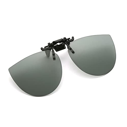 YAMEIZE Modische polarisierte Clip-On-Sonnenbrille – für Damen Herren Trendige Brille Flip Up UV-Schutzbrille Fahren im Freien von YAMEIZE