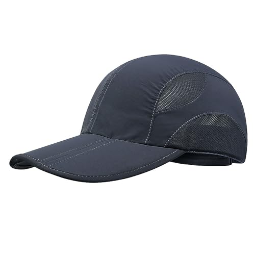 YAMEIZE Quick Dry Baseball Cap Adjustable - Baseball Mütze für Damen Herren Unisex Trendy Cotton Breathable Sports Golf Sun Hut Wandern Hut Outdoor von YAMEIZE