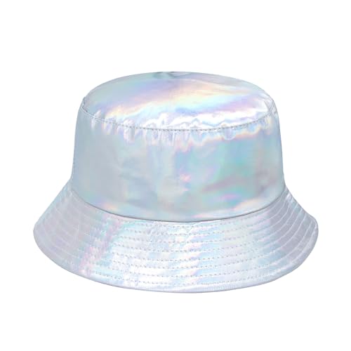 YAMEIZE Trendy Waterproonf Bucket Hat Reversible - Regenhut Strand für Damen Herren Fischerhüte Eimer Hut Sonnenhut Wandern Outdoor von YAMEIZE