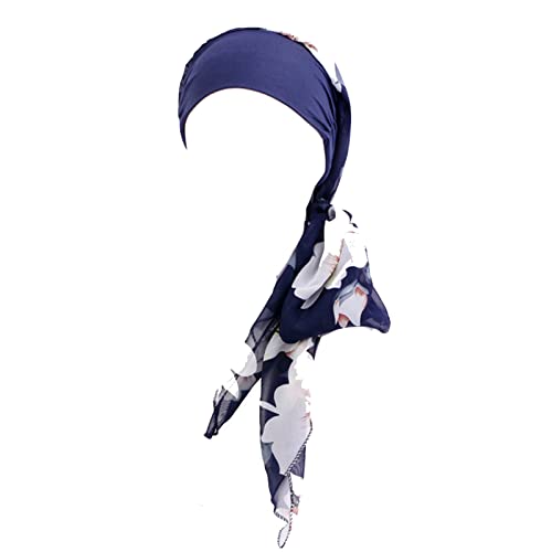 YAMEIZE Turbans Wraps Beanie Kopftuch für - Glatzen Headwrap Long Tail Sleep Seidige für Frauen Cancer Chemo von YAMEIZE