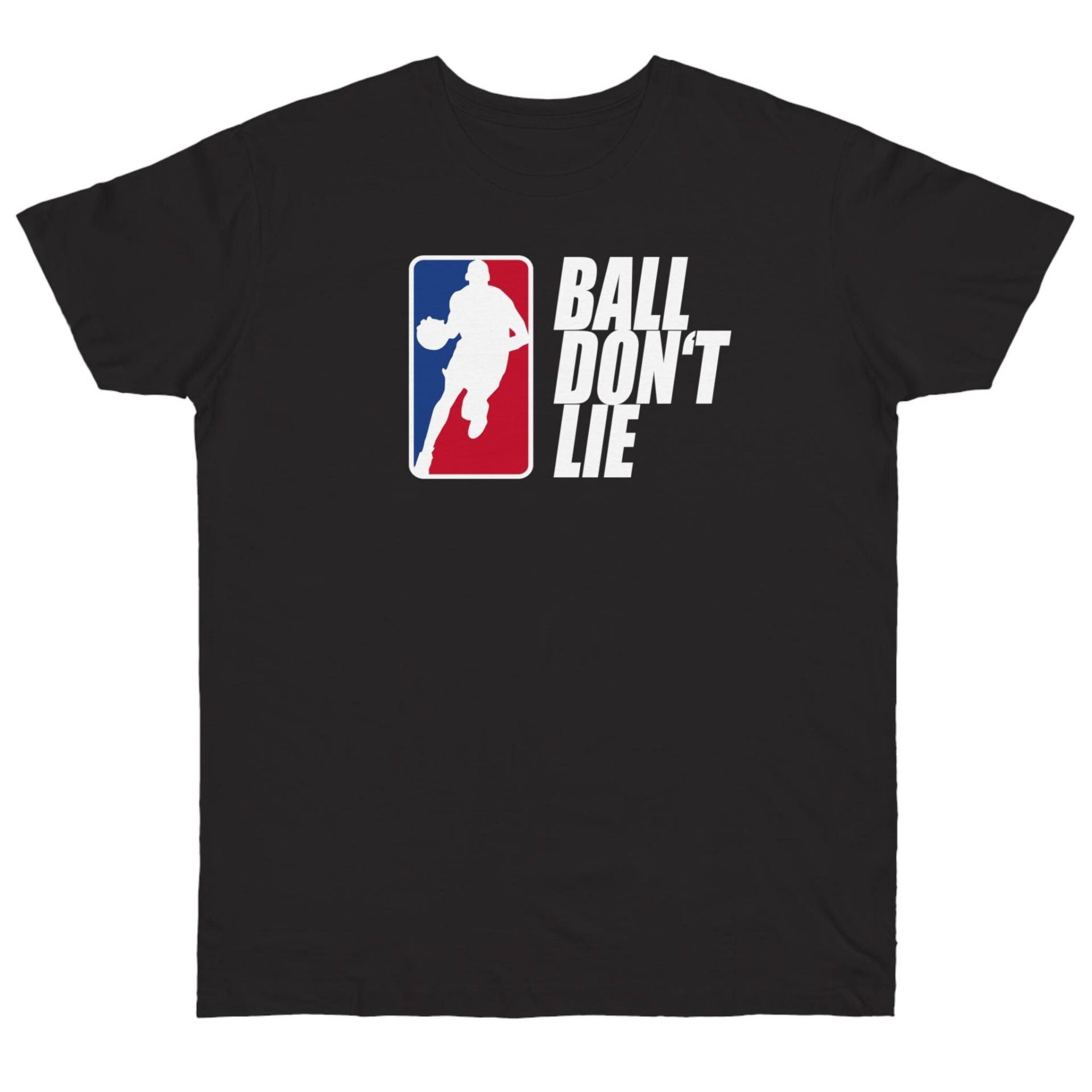 Dribble "Ball Dont Lie" Fanmade Basketball Tshirt von YAMIxWearSport