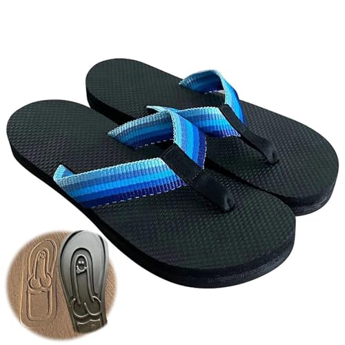 YAMKNICE Versteckte Penis-Flops, Parodie-Strand-Flip-Flops, kreative Herren-Sandalen, schnell trocknende Flip-Flop-Slides, lustige Slides, Komfort (41 EU) von YAMKNICE