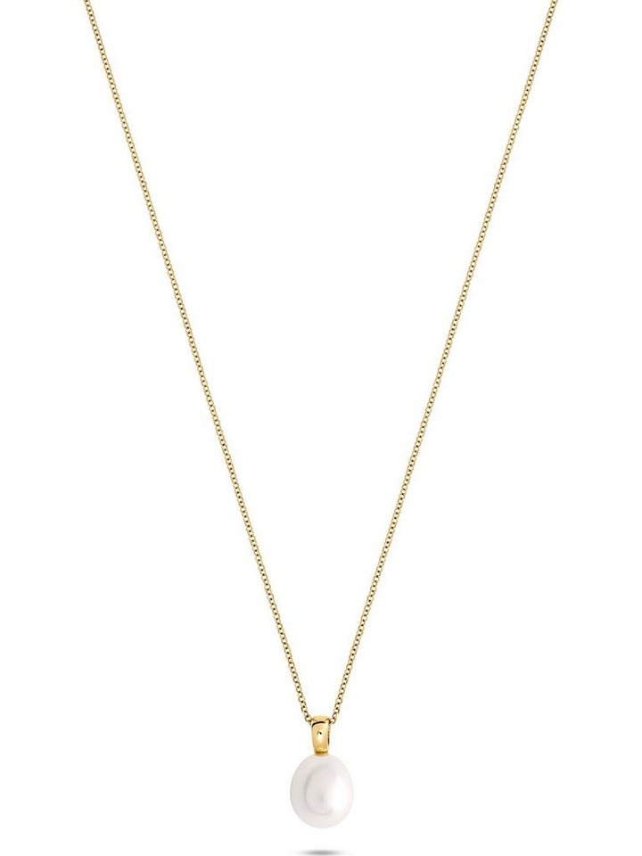 YAMOKO Collier YAMOKO Damen-Kette 585er Gelbgold Süßwasserperle von YAMOKO