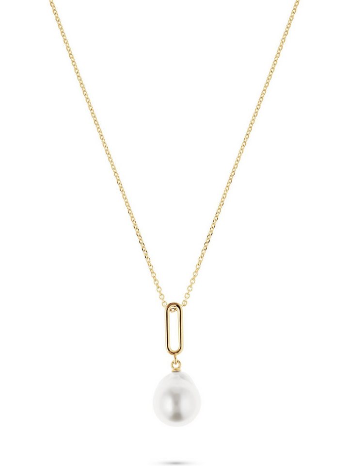 YAMOKO Collier YAMOKO Damen-Kette 585er Gelbgold Süßwasserperle von YAMOKO