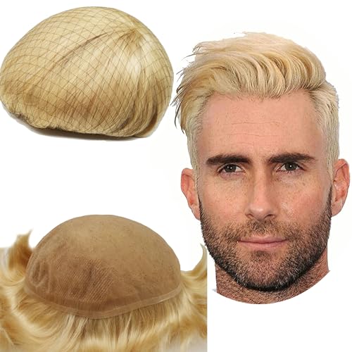 Echthaar Toupet für Männer,Yanahair Glattes Haar dünne französische Spitze Gebleicht Knoten natürlichen Haaransatz Perücken Haarsystem Europäische Echthaar Toupet Perücke Mann(10x8",#613 blonde) Echthaar Toupet für Männer,Yanahair Glattes Haar dünne französische Spitze Gebleicht Knoten natürlichen Haaransatz Perücken Haarsystem Europäische Echthaar Toupet Perücke Mann(10x8",#613 blonde) von YANAHAIR