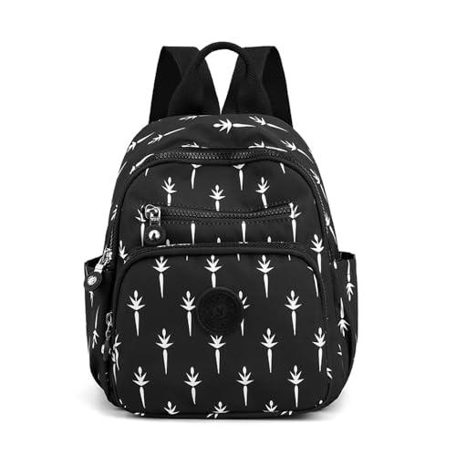 YANAIER Klein Rucksack Damen Wasserdicht Cityrucksack Daypacks Kleiner Rucksackhandtaschen Mädchen Schultaschen für Reise Freizeit Einkauf Löwenzahn von YANAIER