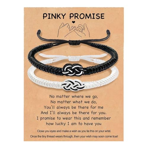 YANCHUN Friendship Bracelet Freundschaftsarmband Adjustable Handmade Freundschaftsarmbnder for Women Men Friendship Bracelets Set von YANCHUN