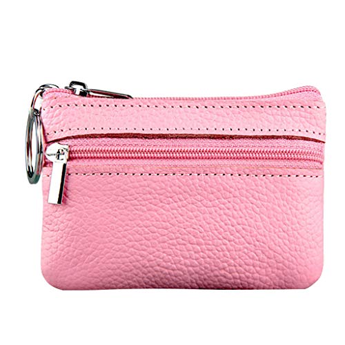 Geldbörse für kleine Tasche Damenring-Geldbörse Geldbörsen Herren Derrick (Pink, One Size) von YANFJHV