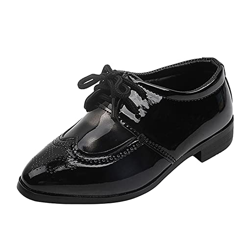 Hochzeitsschuhe Junge Tanzschuhe Uniformschuhe Jungen Lederschuhe Schulschuhe Spitzschuh Lederschuhe Abendschuhe Slip-on Kleid Schuhe Kinderschuhe Performance Einzelne Schuhe von YANFJHV