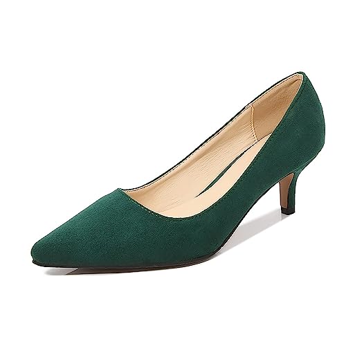 Pumps Damen Schwarz Elegant - High Heels Kleid Schuhe Slingback Sommer Partyschuhe Formale Schuhe Mit Absatz Arbeitsschuhe Hochzeitsschuhe Slip on Sommerschuhe Pumps Gr.35-46 von YANFJHV