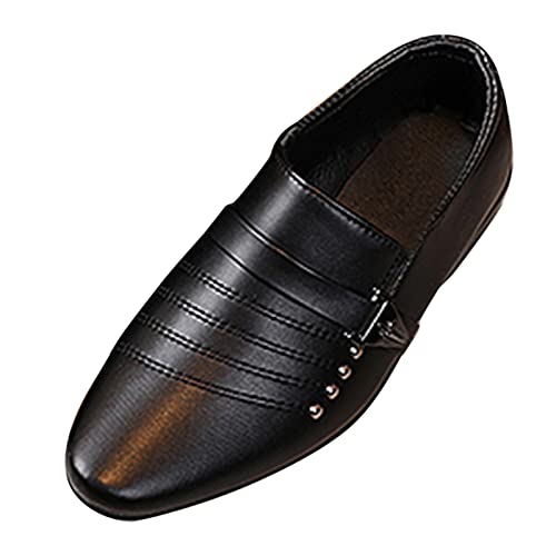 Tanzschuhe Kinder Jungen: Abendschuhe Kleid Schuhe Slip-on Schulschuhe Flats Schuhe Performance Lederschuhe Festliche Schuhe Frühling und Sommer Einzelne Schuhe Hochzeitsschuhe von YANFJHV