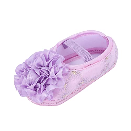 YANFJHV Baby Schuhe gr 22 Mädchen: Kleinkind Schuhe Babyschuhe Bequem Weichen Sohle Prinzessin Schuhe Lauflernschuhe Antirutsch Indoor Krabbelschuhe Prewalker Sommer Taufschuhe Sandaletten von YANFJHV