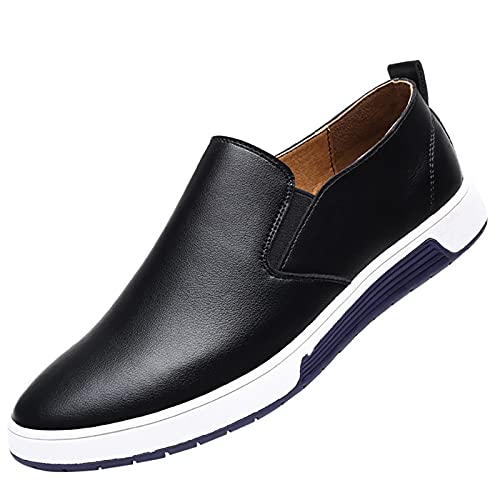 YANFJHV Business Schuhe Herren, Pu-Leder Halbschuhe Slip-On Lederschuhe Wasserdicht Freizeitschuhe Einfarbig Anzugschuhe Leicht Abendschuhe Atmungsaktiv Hochzeitsschuhe Extra Weit Laufschuhe YANFJHV Business Schuhe Herren, Pu-Leder Halbschuhe Slip-On Lederschuhe Wasserdicht Freizeitschuhe Einfarbig Anzugschuhe Leicht Abendschuhe Atmungsaktiv Hochzeitsschuhe Extra Weit Laufschuhe von YANFJHV