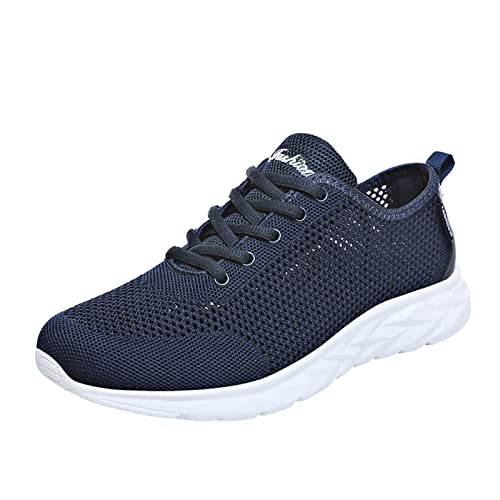 YANFJHV Laufschuhe Herren Leicht, Joggingschuhe Aus Netzstoff Sportschuhe Für Breite Füße Leicht Sommerschuhe Dicke Sohle Freizeitschuhe Schnürsenkel Walkingschuhe Liebespaar Strandschuhe YANFJHV Laufschuhe Herren Leicht, Joggingschuhe Aus Netzstoff Sportschuhe Für Breite Füße Leicht Sommerschuhe Dicke Sohle Freizeitschuhe Schnürsenkel Walkingschuhe Liebespaar Strandschuhe von YANFJHV