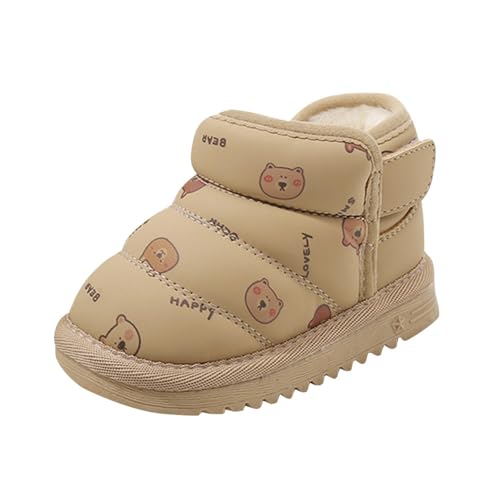 YANFJHV Spring And Summer Boys And Girls Toddlers Cute Frog Soft Bottom Light Breathable And Comfortable Halbschuhe Mädchen 26 (Khaki, 23.5 Infant) von YANFJHV