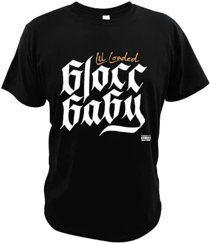 Lil Loaded 6locc 6a6y Hip Hop Trap Rapper Mens T-Shirt Casual Cotton Unisex Black Tees Tops S Lil Loaded 6locc 6a6y Hip Hop Trap Rapper Mens T-Shirt Casual Cotton Unisex Black Tees Tops S von YANGDUJUN