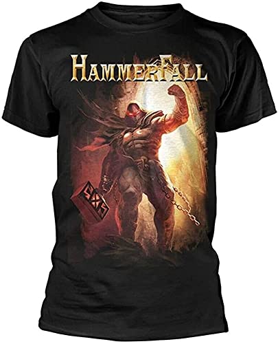 HammerFall Dethrone and Defy T Shirt Black T-Shirts & Hemden(XX-Large) von YANGGUOC