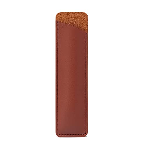 YANGLY PU-Leder-Bleistift für Etui, Schulstift-Aufbewahrungstasche, niedlicher Stift für Etui, Stift-Schutzhülle, kleines Schild, Stifthülle von YANGLY