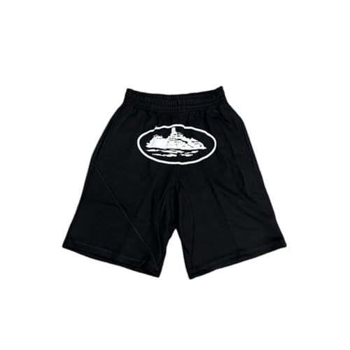 Sommer Mode Boot Drucken Shorts Mode Hip Hop Skateboarding Lässig Männer Und Frauen Im Freien Lose Shorts (Color-5,S) von YANGSMEN