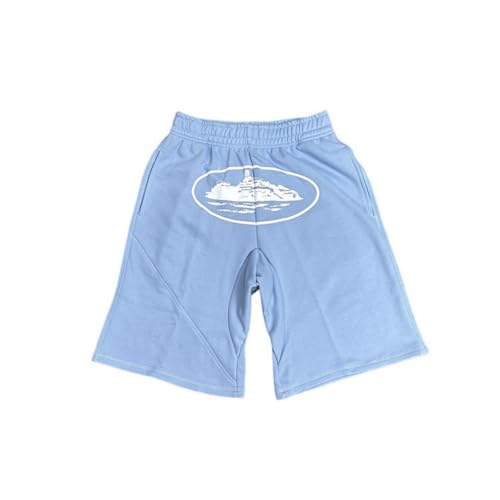 Sommer Mode Boot Drucken Shorts Mode Hip Hop Skateboarding Lässig Männer Und Frauen Im Freien Lose Shorts (Color-7,XL) von YANGSMEN