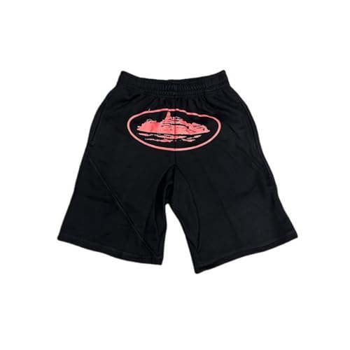 Sommer Mode Boot Drucken Shorts Mode Hip Hop Skateboarding Lässig Männer Und Frauen Im Freien Lose Shorts (Color-8,M) von YANGSMEN