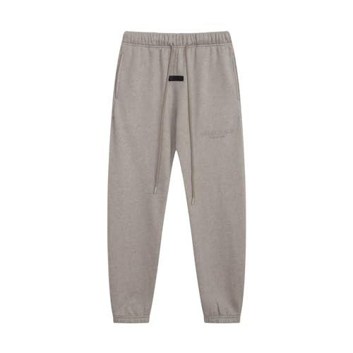 YANGSMEN Klassischer Print, Schlicht Und Modisch, Slim Fit, Kordelzug, Lose Passform, Paar Streetwear, Herren Und Damen Outdoor Hosen (Color-1,M) von YANGSMEN