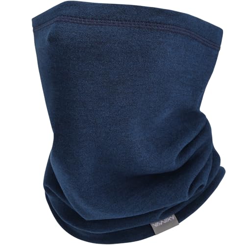 YANIKY Schlauchschal Winddicht Multifunktionstuch Winter Halstuch Herren Weich Atmungsaktiv Loop Schal Damen Warm Sportschal Halswärmer für Motorrad, Ski, Fahrrad, Laufen von YANIKY