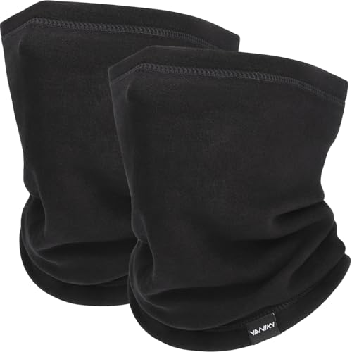 YANIKY Schlauchschal Winddicht Multifunktionstuch Winter Halstuch Herren Weich Atmungsaktiv Loop Schal Damen Warm Sportschal Halswärmer für Motorrad, Ski, Fahrrad, Laufen von YANIKY