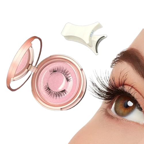YANINEE Magnet Wimpern Ohne Eyeliner, Magnetic Lashes, Magnetische Eyelash ohne Kleber mit Zange Wiederverwendbare Wasserdichtem Langlebigem von YANINEE
