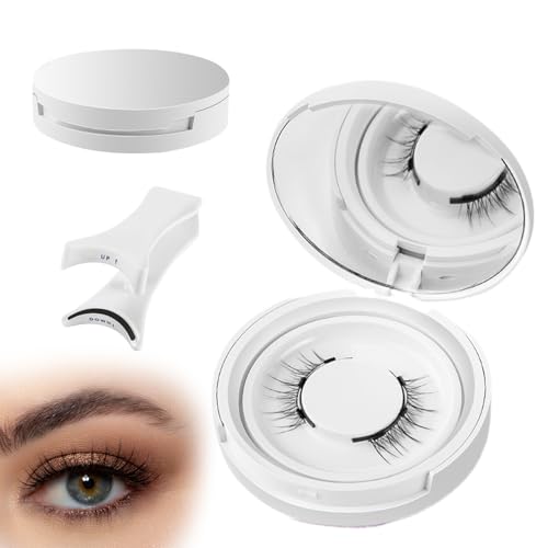 YANINEE Magnetische Magnet Künstliche Wimpern Ohne Eyeliner, Magnetic 3d Effect Eyelashes Lashes Eyelash von YANINEE