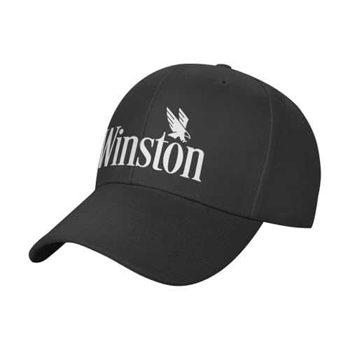 YANIUIE Winston Baseball Cap Druck Baseball Caps Unisex Cap Golf Hut Geschenk von YANIUIE
