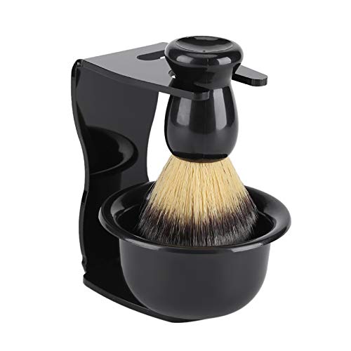 Professionelle Männer rasierte Bürstenstillhalterschüssel Set kleiner Größe bequemer Heimreise schwarz Professionelle Männer rasierte Bürstenstillhalterschüssel Set kleiner Größe bequemer Heimreise schwarz von YANQIANKUN
