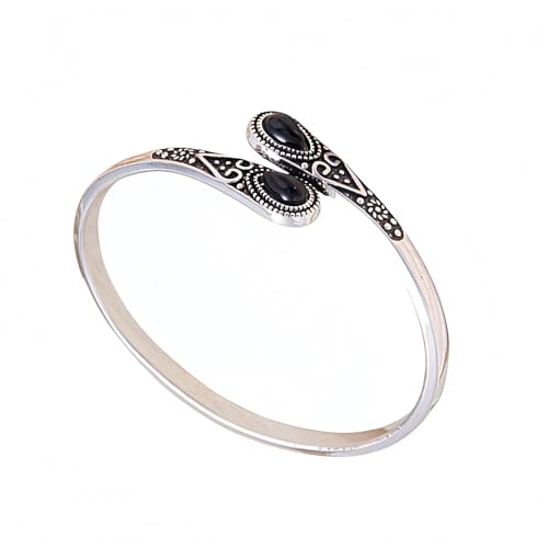 YANQSHM Ringe Frauen, Geburtssteinring mit Edelstein Im Tropfenschliff Statement Stapelbares Fidget Band Verstellbar Ewigkeits Verlobungsband Balance Kristallschmuck Geschenk für Frauen und Männer von YANQSHM