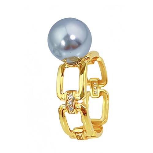 YANQSHM Silberring Damen 925 Silber, Sterling Silber Ringe für Frauen 925 Verstellbar Vergoldet Eingelegte Muschelperlen Umarmung Offener Schmuck Hochzeitsversprechen Muttertagsgeschenk YANQSHM Silberring Damen 925 Silber, Sterling Silber Ringe für Frauen 925 Verstellbar Vergoldet Eingelegte Muschelperlen Umarmung Offener Schmuck Hochzeitsversprechen Muttertagsgeschenk von YANQSHM