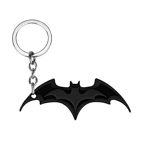 YANYING Personalisierte Batman Metall Schlüsselbund Anhänger Zubehör Anhänger Schwarz K02-3 von YANYING